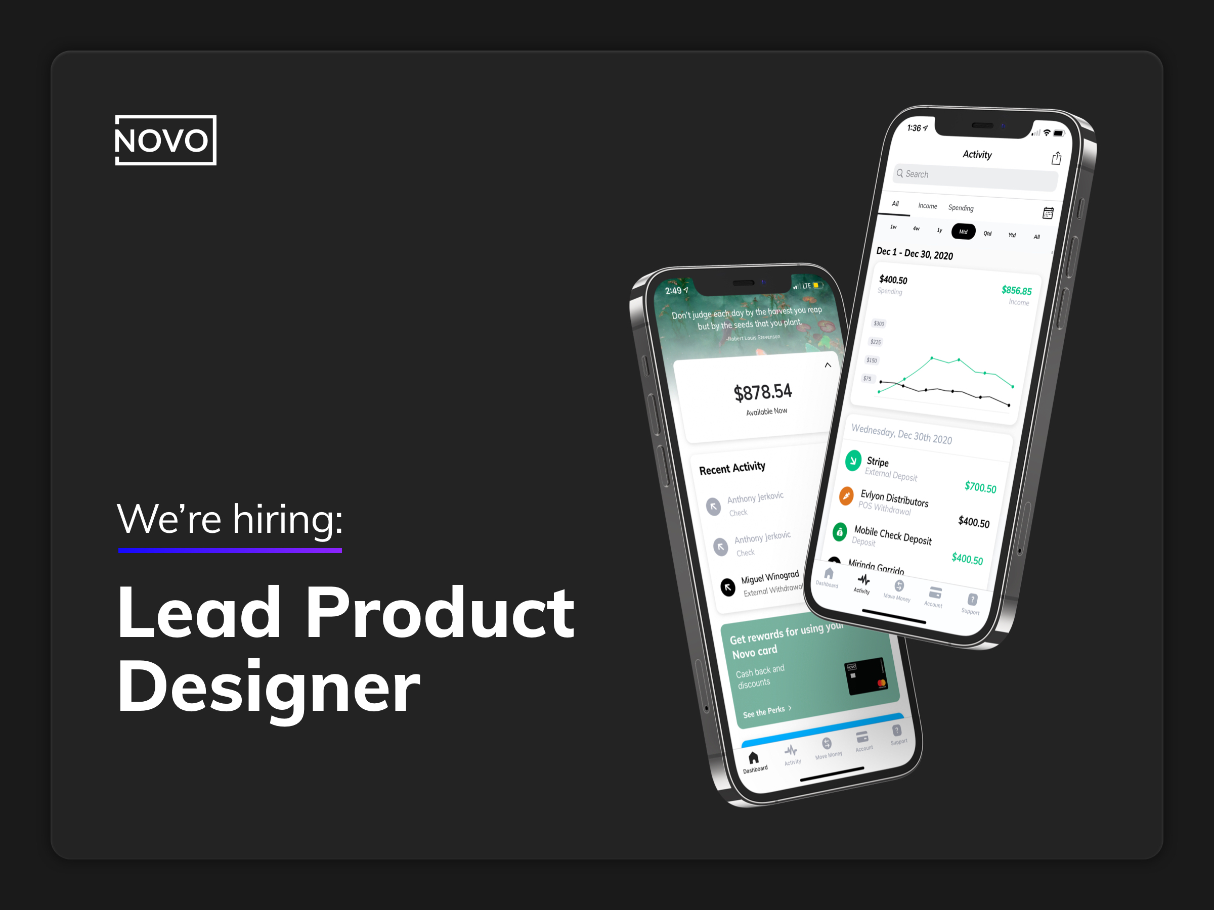 Novo Careers | AngelList Talent